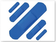 Blue Plasters - Xray Metal Detectable