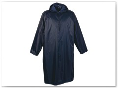 Rubberised raincoat